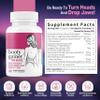 Booty Gainer Pro Series - Weight/Muscle Gainer for Women to Grow Thicker Booty & Larger Buttox | Helps Naturally Curve & Shape Body | Grow Rounder, Wider & Thicker Glutes - 60 Capsules view 2