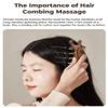 4 in 1 Sandalwood Gua Sha Massager, Scraping Massage Comb, Meridians Tool for Hair, Face, Eye Neck Body Massage view 4
