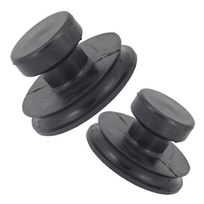 Holibanna 2pcs Singing Bowl Suction Cups Rubber Handle Strong Lifting Handles for Meditation Sound Bowls Sturdy Suction Accessories for Sound Therapy