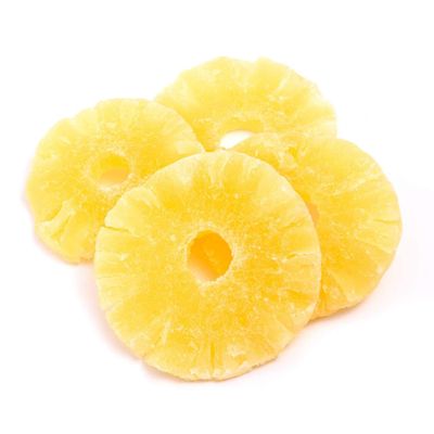 Dried Pineapple Rings Value Pack Sweet & Chewy Tropical Fruit Snack Great for Snacking, Bulk Storage, and Baking (5 LB, Pineapple)