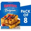 Krusteaz Light and Crispy Belgian Waffle Mix, 28 oz Box (Pack of 8) view 2