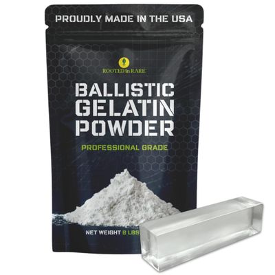 Ballistic Gel Powder | Ballistic Gelatin for Gel Block & Dummy Kit