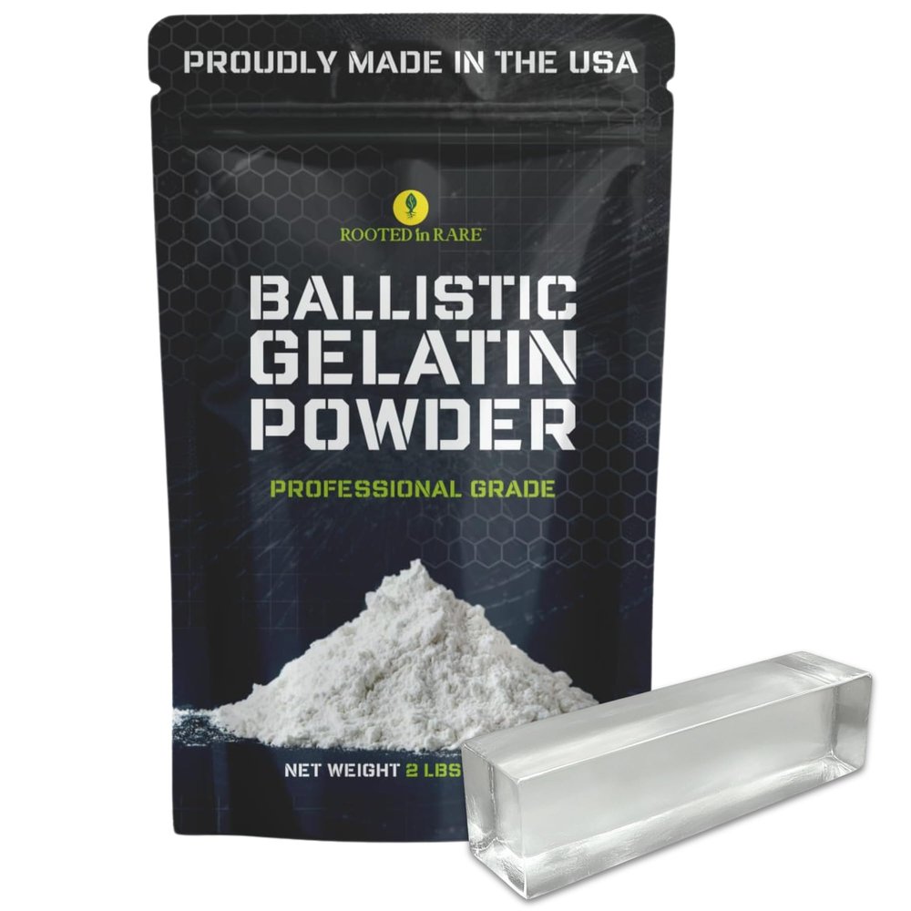 Ballistic Gel Powder | Ballistic Gelatin for Gel Block & Dummy Kit