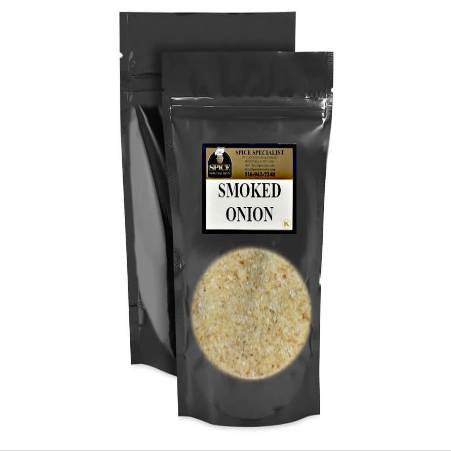 Smoked Granulated Onion - 10 oz. Bag (small & bulk options available)