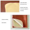 KHAOL Extra Large Washable Waterproof Leather Bed Pads Incontinence Pads for Bedridden, Seniors & Overnight Use Reusable Adult Diapers(Brown,200x200cm) view 2