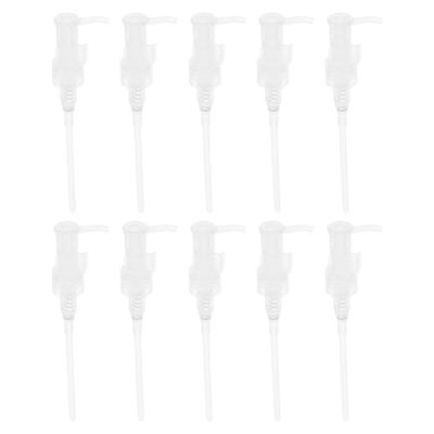 IMIKEYA 10pcs Lotion Pump Replacement for Refillable Bottles Pump for Oil Lotion and Makeup Remover Versatile Dispenser Compatible Various Products