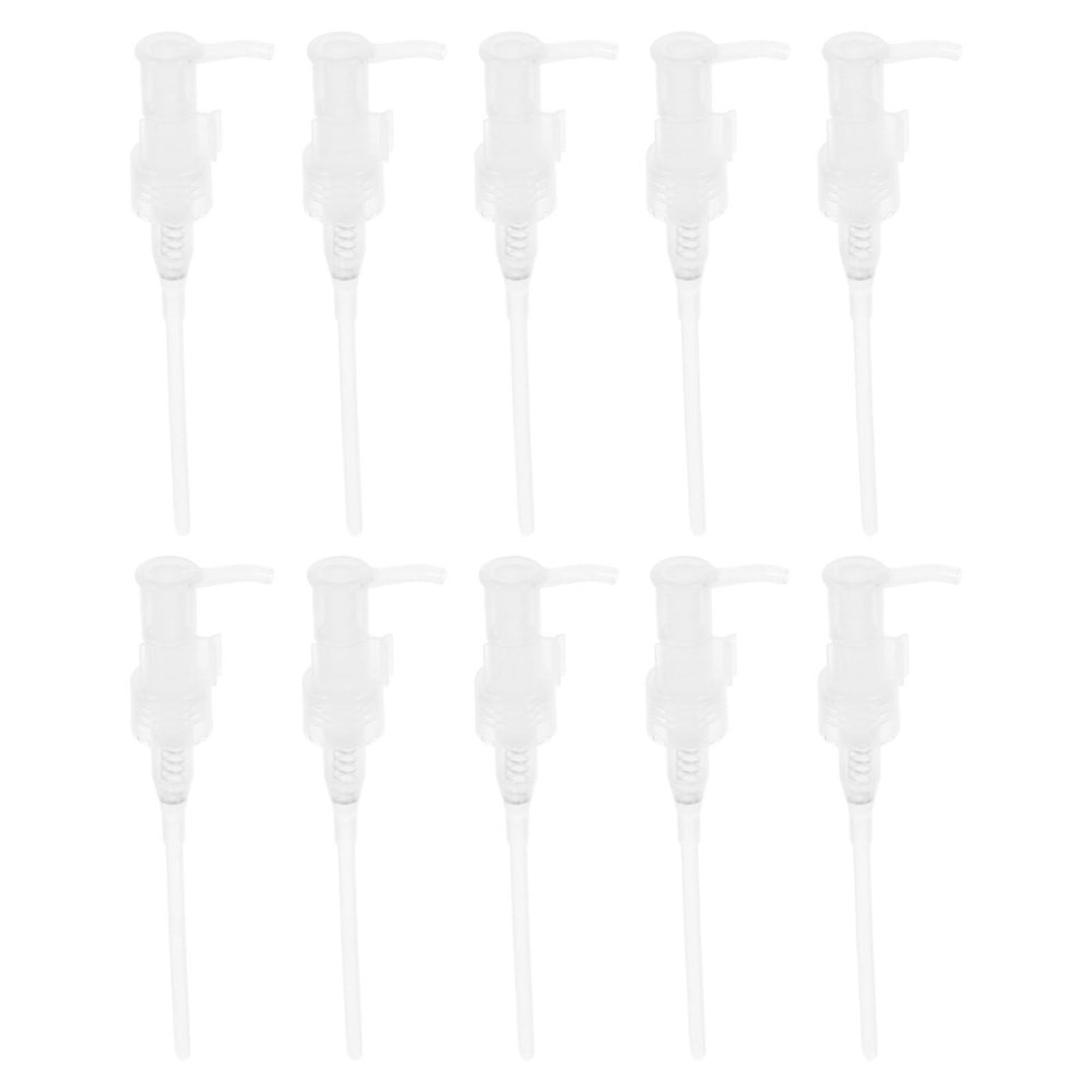 IMIKEYA 10pcs Lotion Pump Replacement for Refillable Bottles Pump for Oil Lotion and Makeup Remover Versatile Dispenser Compatible Various Products