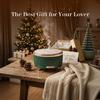 500ML Large Capacity Essential Oil Diffuser, Ultrasonic Aromatherapy Diffuser with 7 Color LED Lights with Remote Control, Cool Mist Humidifier, Timed Mist, Auto Shut-Off (Blue Green) view 3