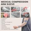 MGANG Lymphedema Compression Arm Sleeve for Women Men, Opaque, 20-30 mmHg Compression Full Arm Support Without Silicone, Relieve Swelling, Edema, Post Surgery Recovery, Single Beige XXL view 2