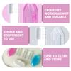 SOPOTUTU 9pcs Silicone Finger Toothbrush for Gentle Oral Cleaning Tool for Toddlers Years Transparent Storage Box Dual-Sided Design for Gum Massage and Teething Relief view 3