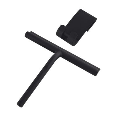 HOUDERCO 1set Glass Wiper Window Cleaning Tool Window Groove Cleaning Silicone Squeegee Safe for Glass
