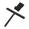 HOUDERCO 1set Glass Wiper Window Cleaning Tool Window Groove Cleaning Silicone Squeegee Safe for Glass view 1