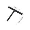 HOUDERCO 1set Glass Wiper Window Cleaning Tool Window Groove Cleaning Silicone Squeegee Safe for Glass view 4