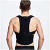 Corrector Back Braces for Correction Adjustable Brace Shoulder Support Belt Orthopedic Men Women (Black X) view 4