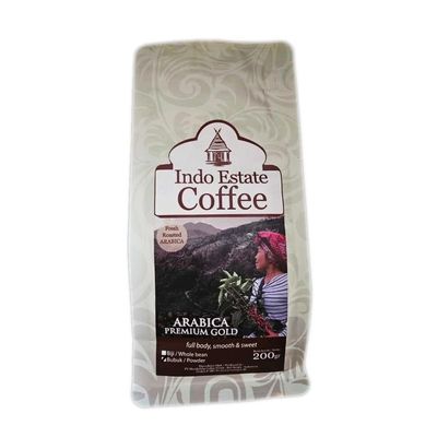 Indo Estate Coffee, Indonesia Coffee, Arabica Premium Gold, 200g, Powder (Pack of 1)
