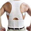 Corrector Women Men Corrective Girdle Cervical Back Lumbar Support Belts Corset Upright Waist Trainer for Backache (Black X) view 1