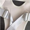 Corrector Women Men Corrective Girdle Cervical Back Lumbar Support Belts Corset Upright Waist Trainer for Backache (Black X) view 2