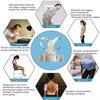 Corrector Women Men Corrective Girdle Cervical Back Lumbar Support Belts Corset Upright Waist Trainer for Backache (Black X) view 3