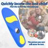 Insoles for airtag Kids, Kids airtag Shoe Insert, Adults and Elderly, Tracker Devise Case for Kids' Shoes, Blue (Foot:5.4-6.1IN/Insole:6.0-6.7IN/7.5C-9.5C) view 2