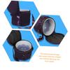 SUPVOX Singing Bowl Case Bag Crystal Bowl Storage Pouch Handle Zipper for Meditation Easy to Open Close Family Friends view 3