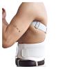 Unisex Adjustable Back Corrector Brace Shoulder Support Belt Correction for Men Women Black S-XXL (White XX) view 2