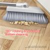 JBNCRYGD Long Handled Dustpan and Brush Set - Standing Broom and Dustpan Set, Lightweight Household Cleaning Sweeping Brush with Comb Teeth, Cleaning Tools view 2