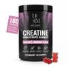 INSTAMART Creatine Monohydrate Gummies, NSF Certified, 5g Dose for Men & Women to Support Muscle, Strength, Recovery, Focus, Cognitive Health & Memory, Strawberry Flavor, 180 Gummies view 1