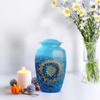 Casketique Blue Funeral Urn for Ashes for Women - Memorial Urns for Adult Male - Large Cremation Urn for Mom & Dad - Burial Urns for Human Ashes Adult Man - 10 Inch view 4