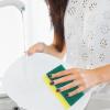 FRCOLOR 20pcs High-Density Kitchen Cleaning Sponges Scouring Pads for Dishwashing 11x7x3cm for Home Use and Versatile Cleaning view 2