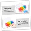 CALLARON Compartment Pill Box Daily Pill Organizer for Travel Container Weekly Dispenser view 2
