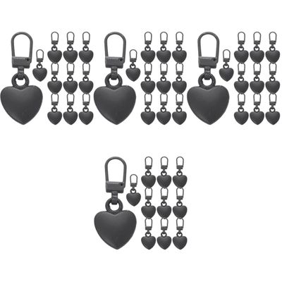 ARTIBETTER 12pcs Zipper Puller Tabs for Luggage Replacement Zipper Sliders Detachable for Clothes Shoes Bags Professional