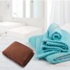 Vaguelly 1Pc Back Wiping Belt for Lotion Application Self Wiping Tool for Back Massage Brown Long Strip for Shower Spa Use Relax Tension view 3