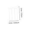 Cabilock 2packs Rimless Glasses Replacement Parts Double Rubber Plug Plastic Bushings Eyeglasses Grip Easy Install Lightweight view 2