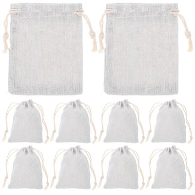 Beavorty 25pcs Small Cotton Drawstring Bags for Jewelry and Candy Versatile Muslin Pouches for Party Favors and Storage