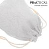 Beavorty 25pcs Small Cotton Drawstring Bags for Jewelry and Candy Versatile Muslin Pouches for Party Favors and Storage view 3