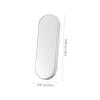 SAFIGLE 2pcs Stainless Steel Tongue Scraper Oral Cleaner for Teens Adults Ergonomic Handle Comfortable to Hold Portable for Home Travel view 2
