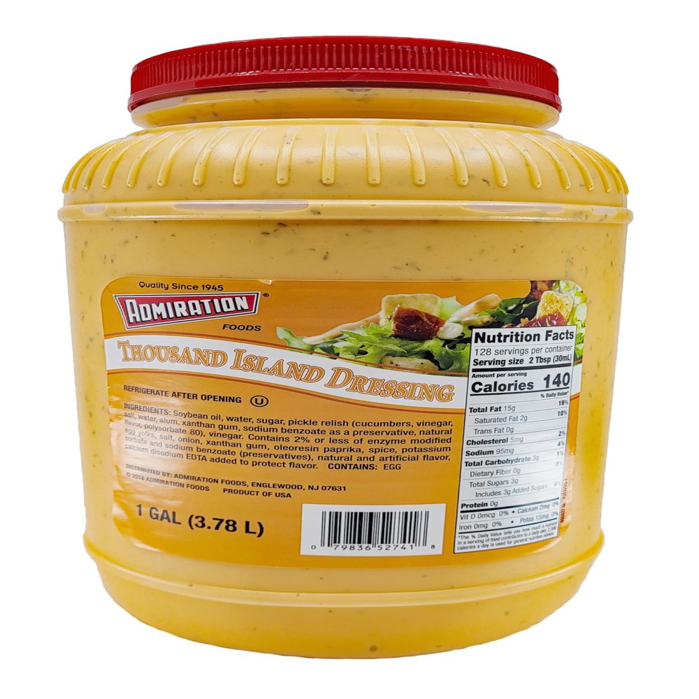 Admiration Thousand Island Dressing | Kosher | 1 Gallon