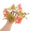 Cabilock Candle Wreath Artificial Flower Decor for Autumn Weddings Thanksgiving Centerpiece Fall Leaves Lifelike Floral Tabletop Decoration view 4