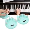 2Pcs Piano Finger Trainer Hand Grip Pressing Exerciser Tool for Posture Correction, Made of ABS and Silicone, Compact Size, Lightweight, Ideal for Musicians and mini view 3