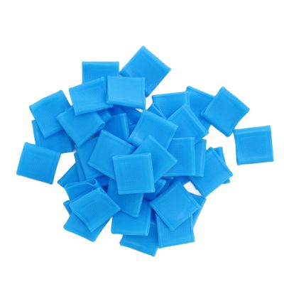 50Pcs Universal Silicone Finger Sleeves, Soft Thin Finger Protectors for Instrument Practice, Suitable for Term Use, Finger Injury, Lightweight and to Carry (Sky Blue)