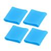 50Pcs Universal Silicone Finger Sleeves, Soft Thin Finger Protectors for Instrument Practice, Suitable for Term Use, Finger Injury, Lightweight and to Carry (Sky Blue) view 2