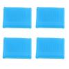 50Pcs Universal Silicone Finger Sleeves, Soft Thin Finger Protectors for Instrument Practice, Suitable for Term Use, Finger Injury, Lightweight and to Carry (Sky Blue) view 3