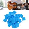 50Pcs Universal Silicone Finger Sleeves, Soft Thin Finger Protectors for Instrument Practice, Suitable for Term Use, Finger Injury, Lightweight and to Carry (Sky Blue) view 4