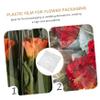 Ipetboom 100pcs Cellophane Floral Wrapping Wrap for Bouquets and Diy Craft Projects and Seasonal Celebrations view 3