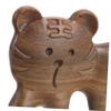 EXHUMKY Wooden Scalp Massage Comb Lovely Tiger Shaped Sandalwood Gua Brush for Scalp Relaxation and Portable Spa Tool for Home and Travel Use view 3
