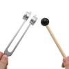 Wuyituart 128 Hz Tuning Fork Aluminum Alloy Diapason 128hz Healing Instrument Set Sound Therapy view 4