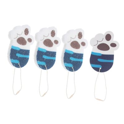 Healifty 4pcs Cute Dish Sponges Highly Absorbent Kitchen Scrubbers for Dishes Non-Scratch Compressed Sponge for Household Cleaning Tasks Adorable Design for Fun Chores