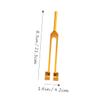 BESPORTBLE 2pcs Tuning Forks Sound Therapy Forks Nerve Sensory Testing Tools Clinical Ear Cleaning Equipment view 2