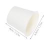 SOLUSTRE 200pcs Disposable Paper Tasting Cups White Sample Cups for Drinks Sauces Party Use for Bathrooms Outdoor Activities Events view 2