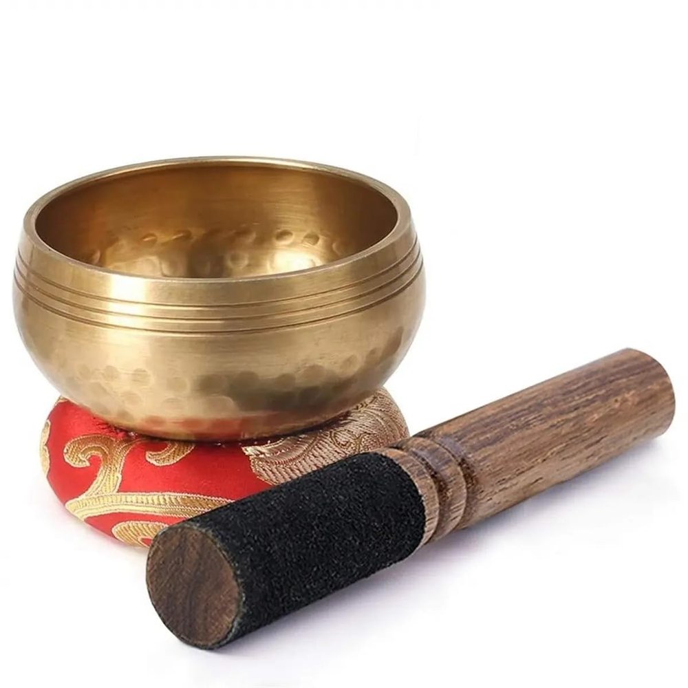 HIONJIN Singing Bowl Set Sound Bowl Bowl Gift Helpful for Yoga Stress Relief